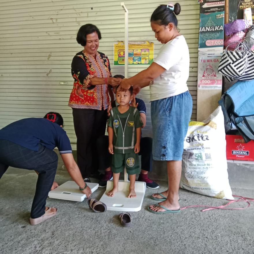 Kegiatan Penyelenggaraan Posyandu Hawai di Br.Dinas Jehem kelod